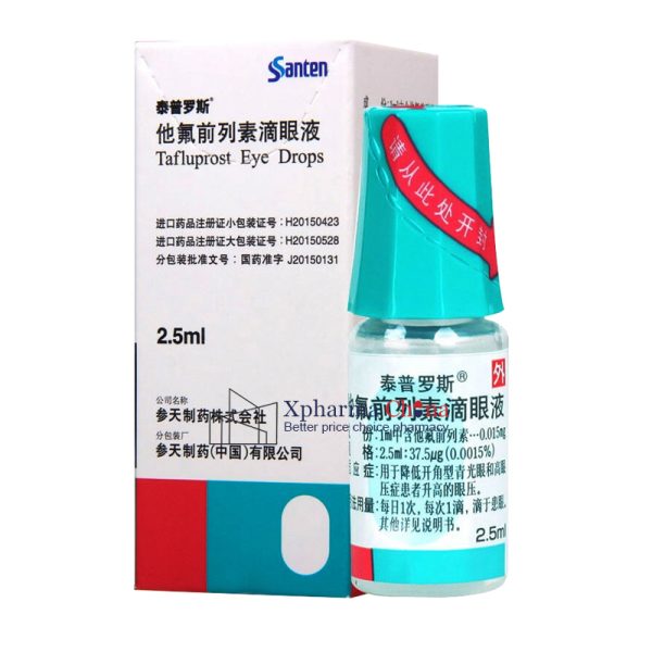 泰普羅斯（他氟前列素滴眼液）